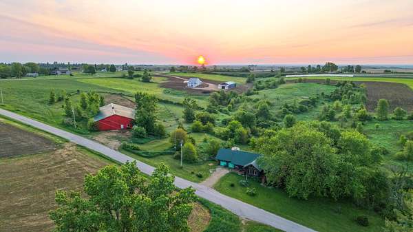 13.6 Acres of Land with Home for Sale in Fennimore, Wisconsin