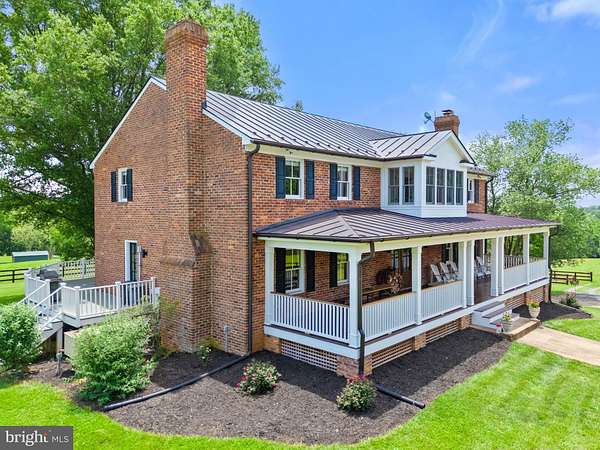 18 Acres of Land with Home for Sale in Middleburg, Virginia