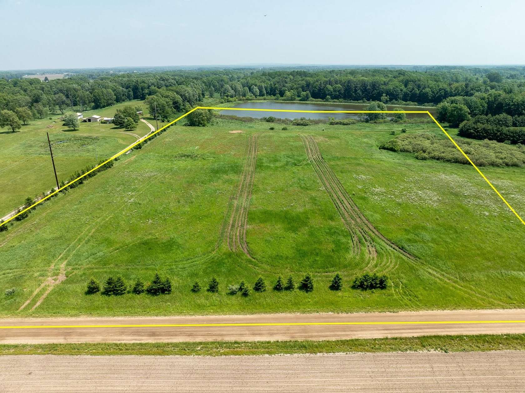 18 Acres of Recreational & Residential Land for Sale in Custer, Michigan