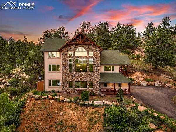 8 Acres of Residential Land with Home for Sale in Florissant, Colorado