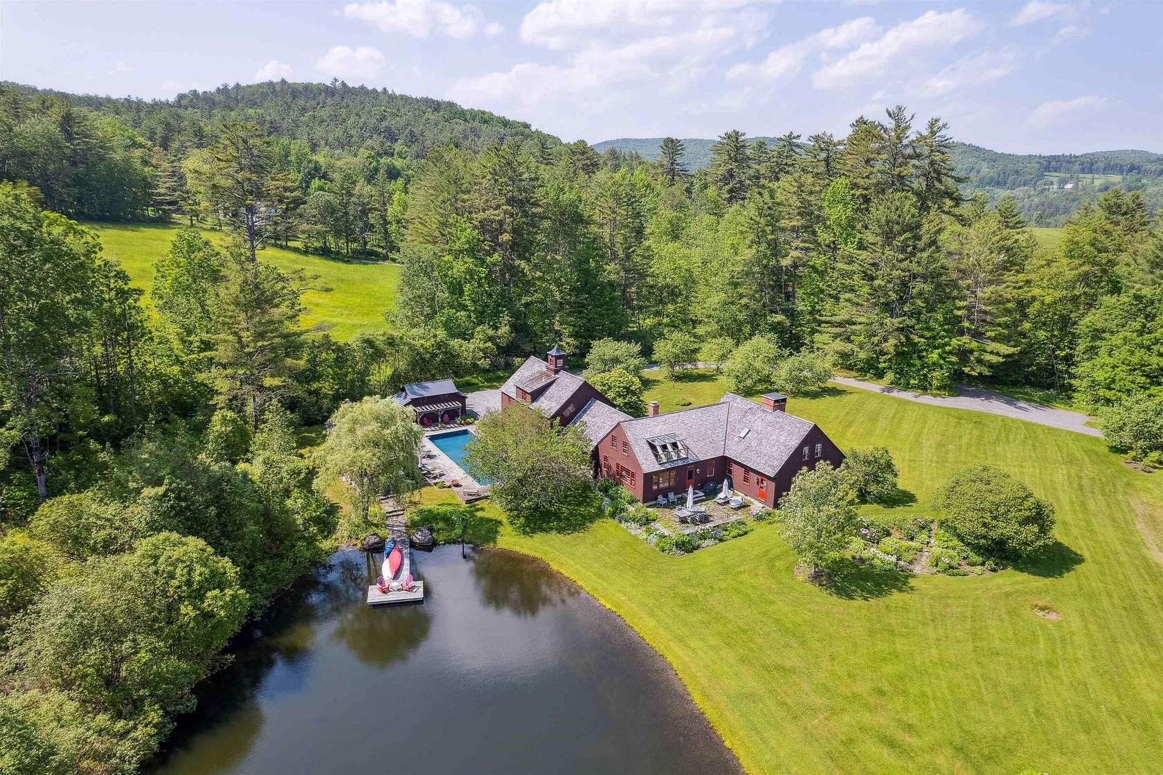 66 Acres of Land with Home for Sale in Barnard, Vermont