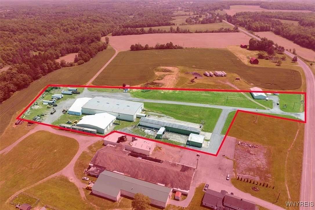 8.87 Acres of Improved Commercial Land for Sale in Cowlesville, New York