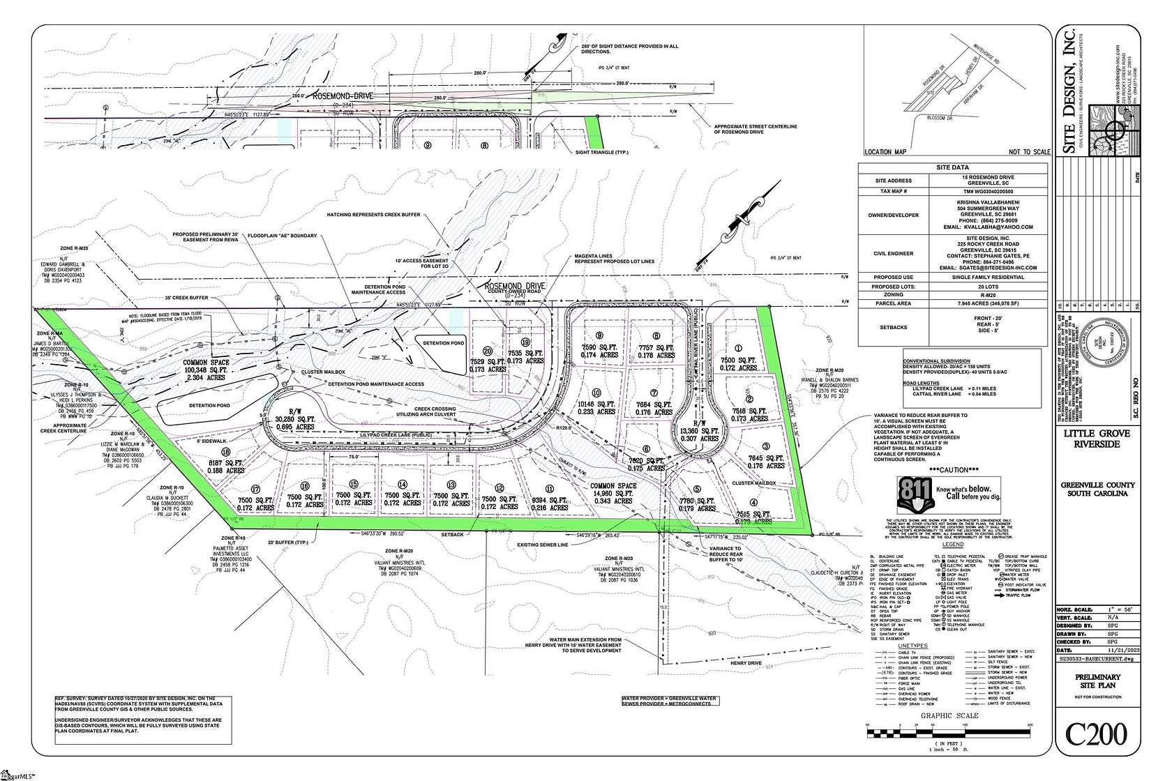 10 Acres of Land for Sale in Greenville, South Carolina