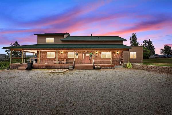 8.64 Acres of Land with Home for Sale in Stevensville, Montana