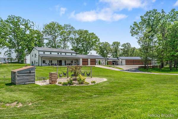 8.12 Acres of Residential Land with Home for Sale in Middleville, Michigan