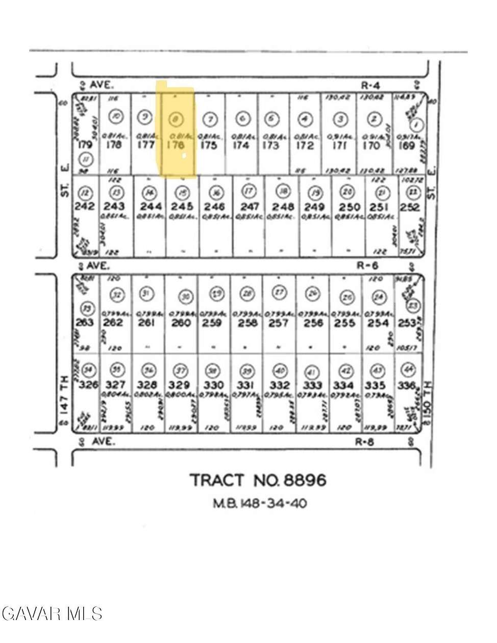 0.81 Acres of Land for Sale in Sun Village, California
