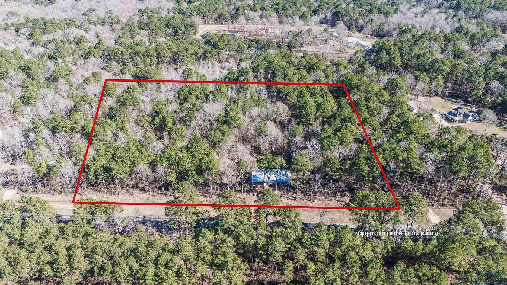 5.48 Acres of Improved Residential Land for Sale in Karnack, Texas