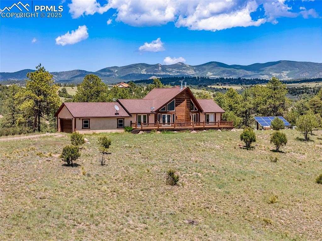 36 Acres of Recreational Land with Home for Sale in Westcliffe, Colorado
