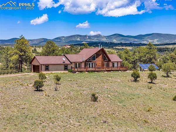 36 Acres of Recreational Land with Home for Sale in Westcliffe, Colorado