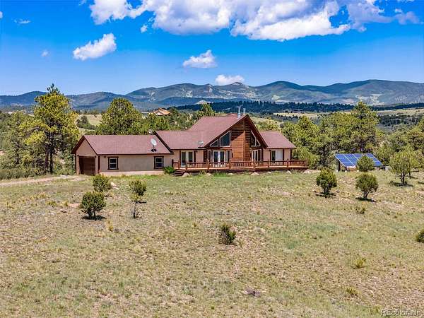 36 Acres of Recreational Land with Home for Sale in Westcliffe, Colorado