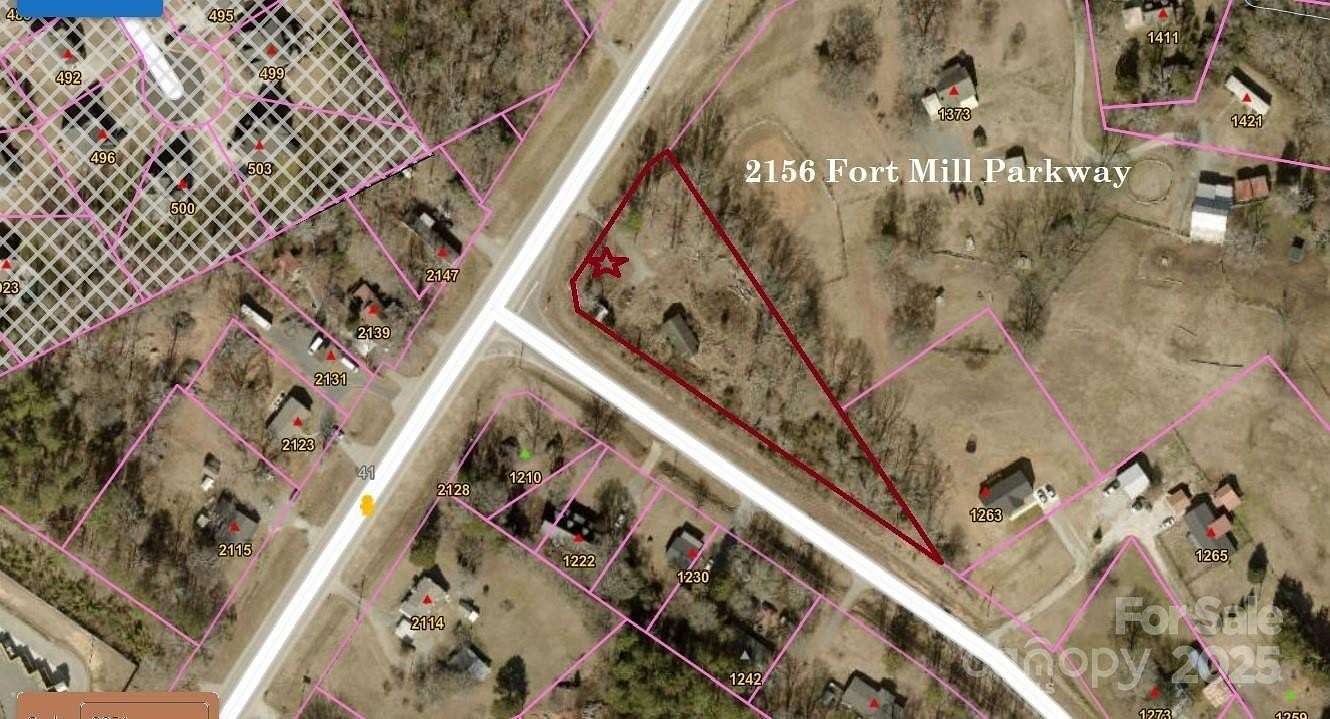 1.29 Acres of Commercial Land for Sale in Fort Mill, South Carolina
