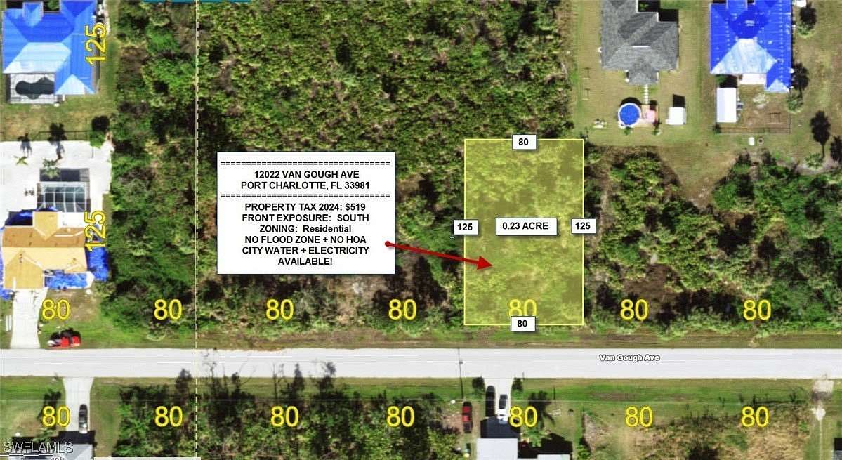 0.23 Acres of Residential Land for Sale in Port Charlotte, Florida