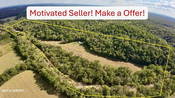 50 Acres of Agricultural Land with Home for Sale in Charlotte, Arkansas