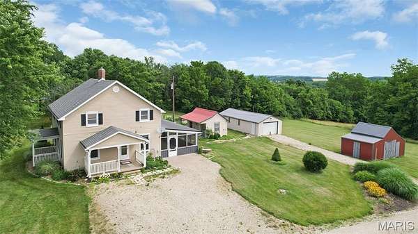 4 Acres of Residential Land with Home for Sale in Washington, Missouri