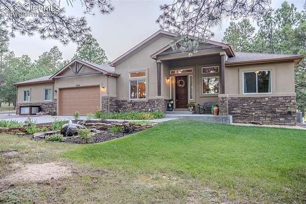 2.6 Acres of Residential Land with Home for Sale in Colorado Springs, Colorado