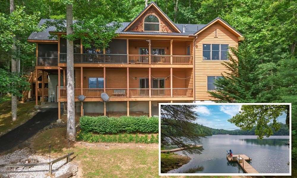 2.84 Acres of Land with Home for Sale in Tuckasegee, North Carolina