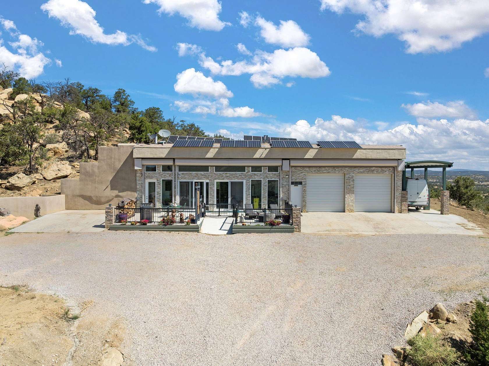 40 Acres of Land with Home for Sale in Pie Town, New Mexico