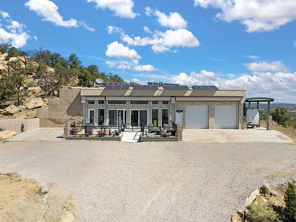 40 Acres of Land with Home for Sale in Pie Town, New Mexico