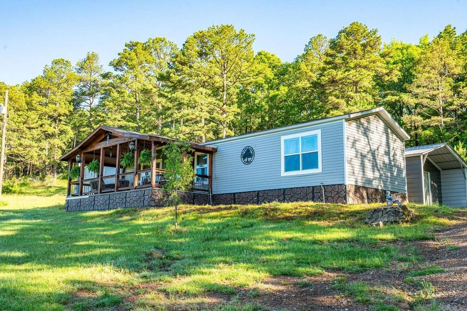 2 Acres of Residential Land with Home for Sale in Glenwood, Arkansas