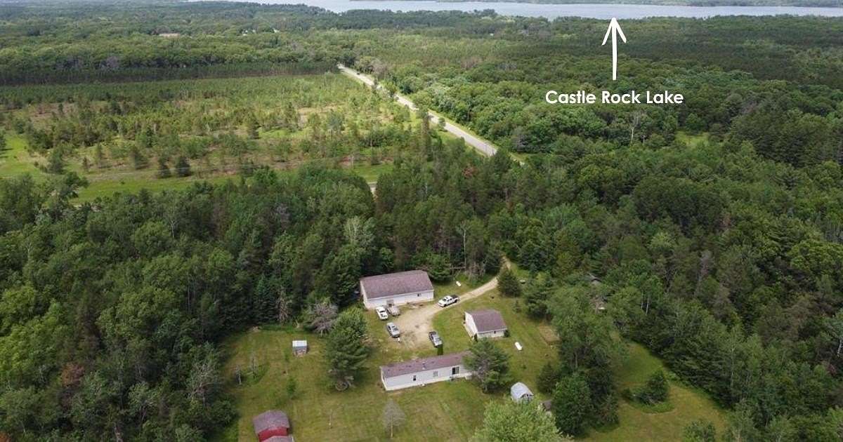 11.8 Acres of Recreational Land with Home for Sale in New Lisbon, Wisconsin
