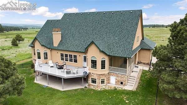 80 Acres of Agricultural Land with Home for Sale in Calhan, Colorado