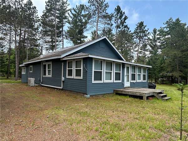 2 Acres of Residential Land with Home for Sale in Danbury, Wisconsin