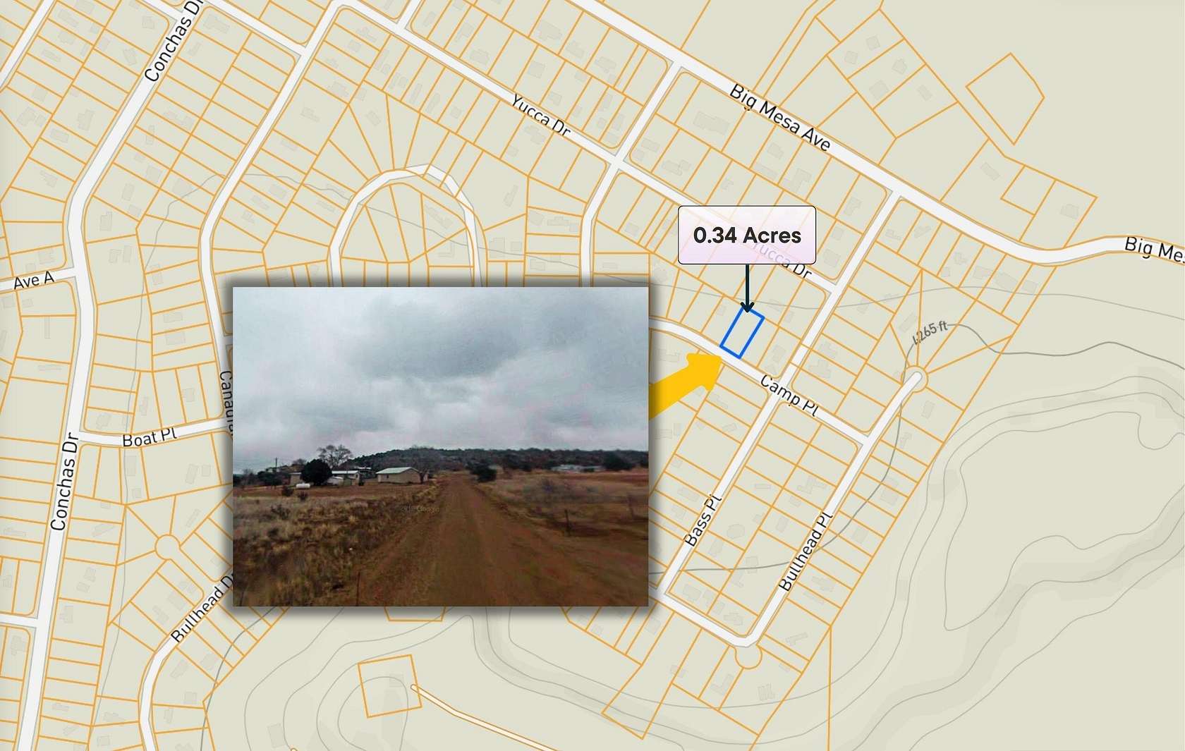 0.34 Acres of Land for Sale in Conchas, New Mexico