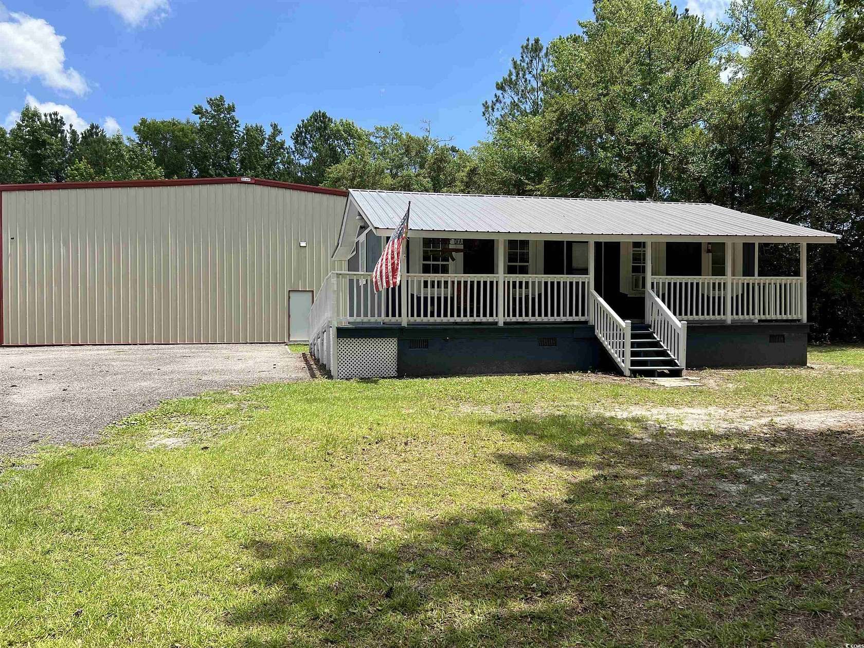 60 Acres of Recreational Land with Home for Sale in Longs, South Carolina