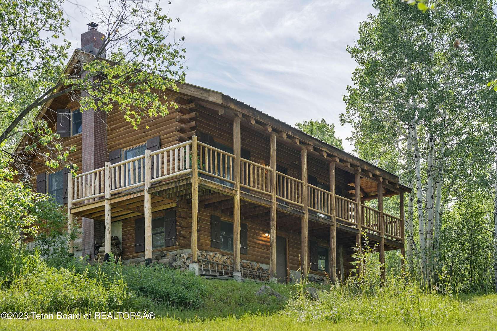 32 Acres of Recreational Land with Home for Sale in Victor, Idaho