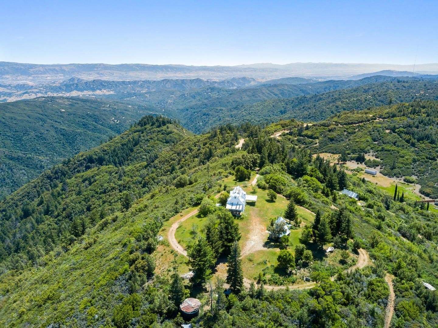 10.4 Acres of Recreational Land with Home for Sale in Los Gatos, California