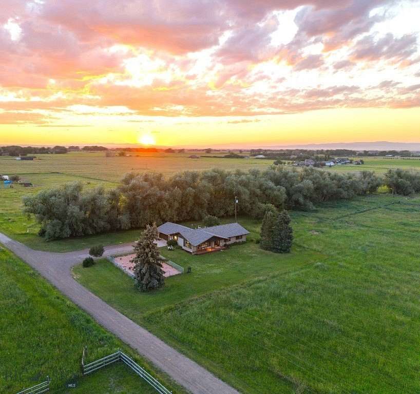 9 Acres of Residential Land with Home for Sale in Bozeman, Montana