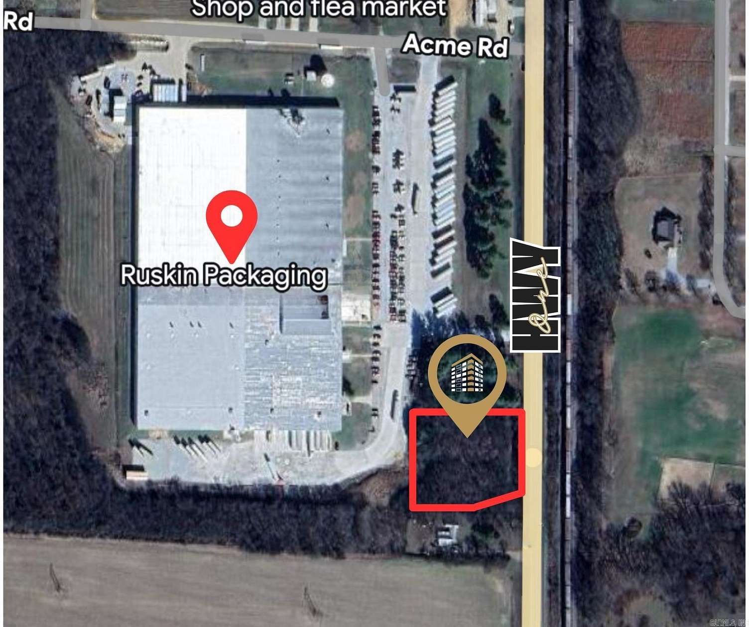 1.3 Acres of Land for Sale in Harrisburg, Arkansas