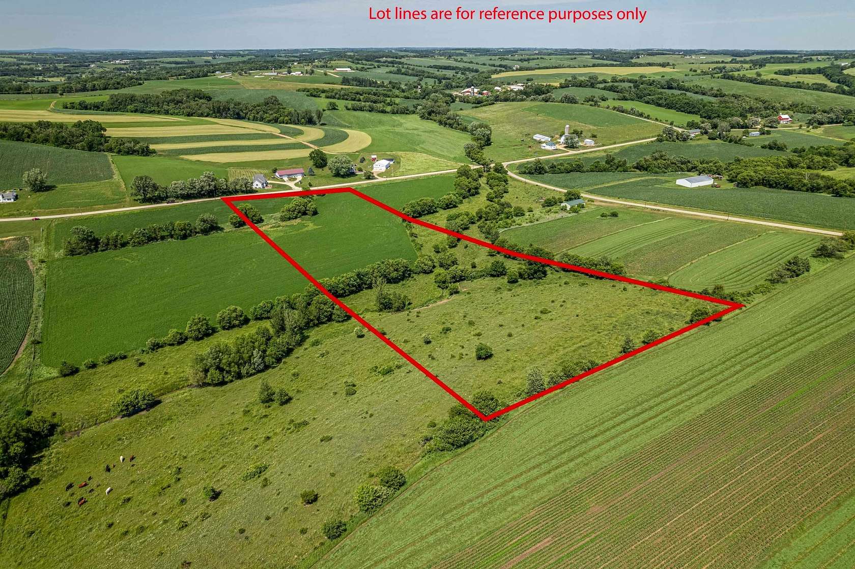11.8 Acres of Land for Sale in Argyle, Wisconsin