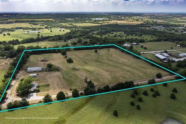 9.15 Acres of Land with Home for Sale in Fate, Texas