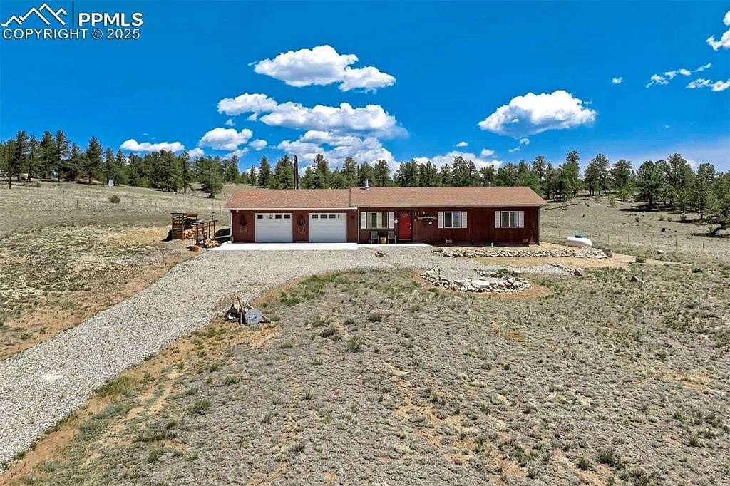 10 Acres of Recreational Land with Home for Sale in Hartsel, Colorado