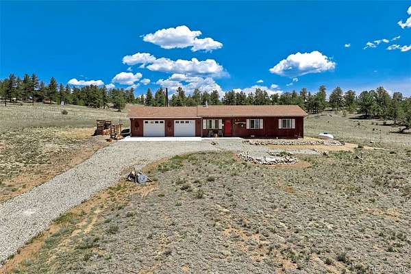 10 Acres of Recreational Land with Home for Sale in Hartsel, Colorado