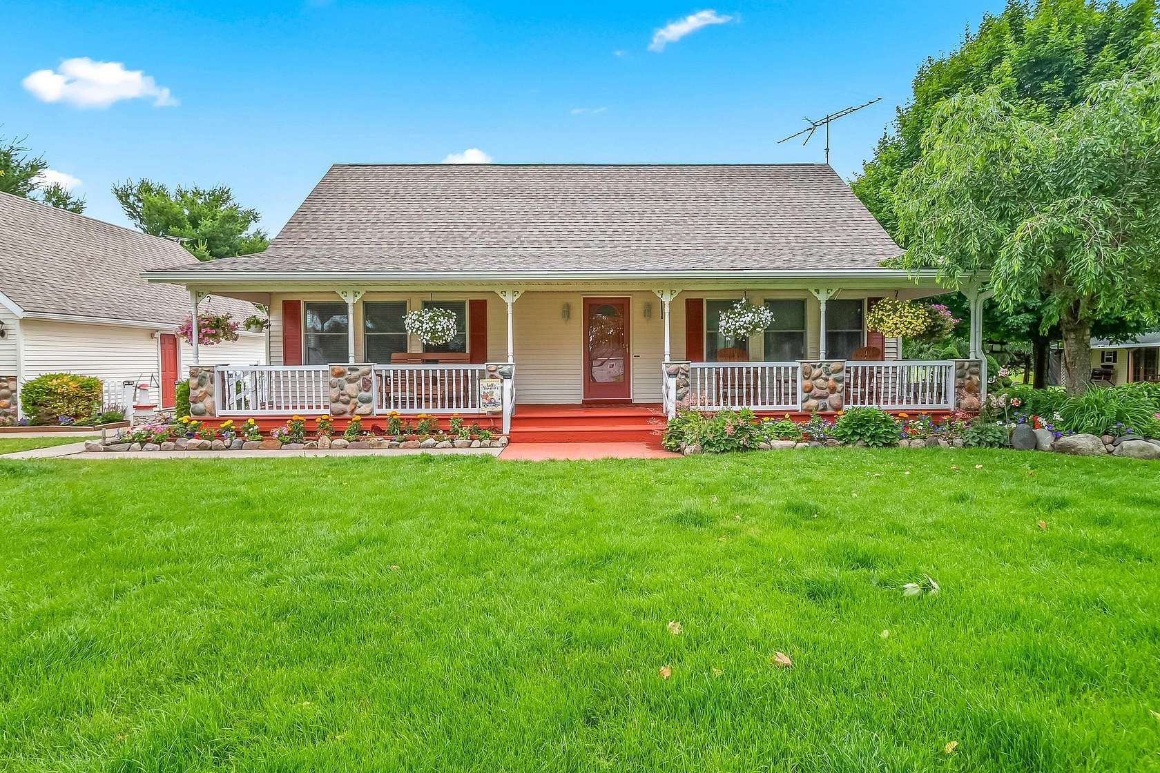 2 Acres of Residential Land with Home for Sale in Colon, Michigan