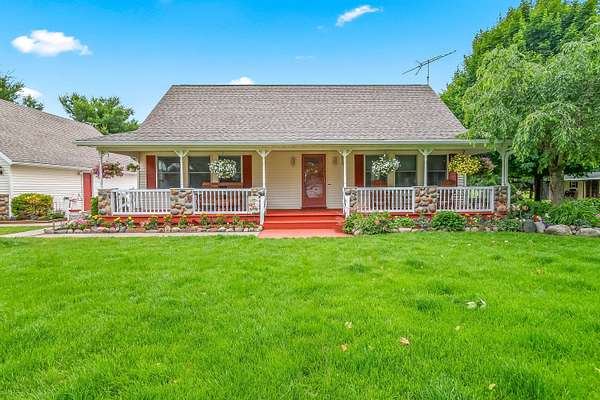 2 Acres of Residential Land with Home for Sale in Colon, Michigan