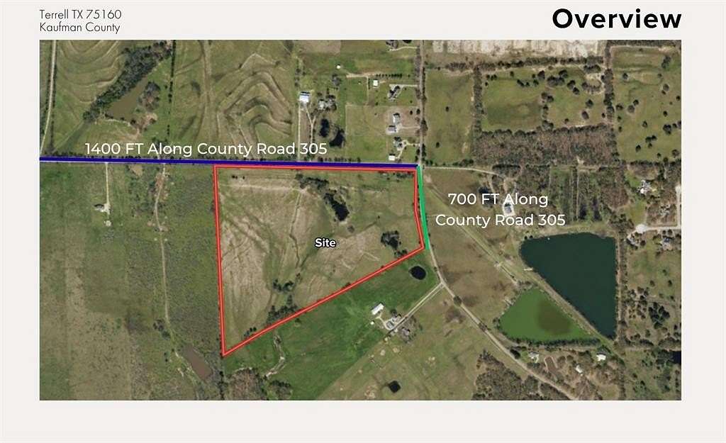 51.7 Acres of Mixed-Use Land for Sale in Terrell, Texas
