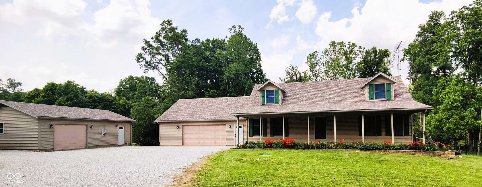 3 Acres of Residential Land with Home for Sale in Westport, Indiana