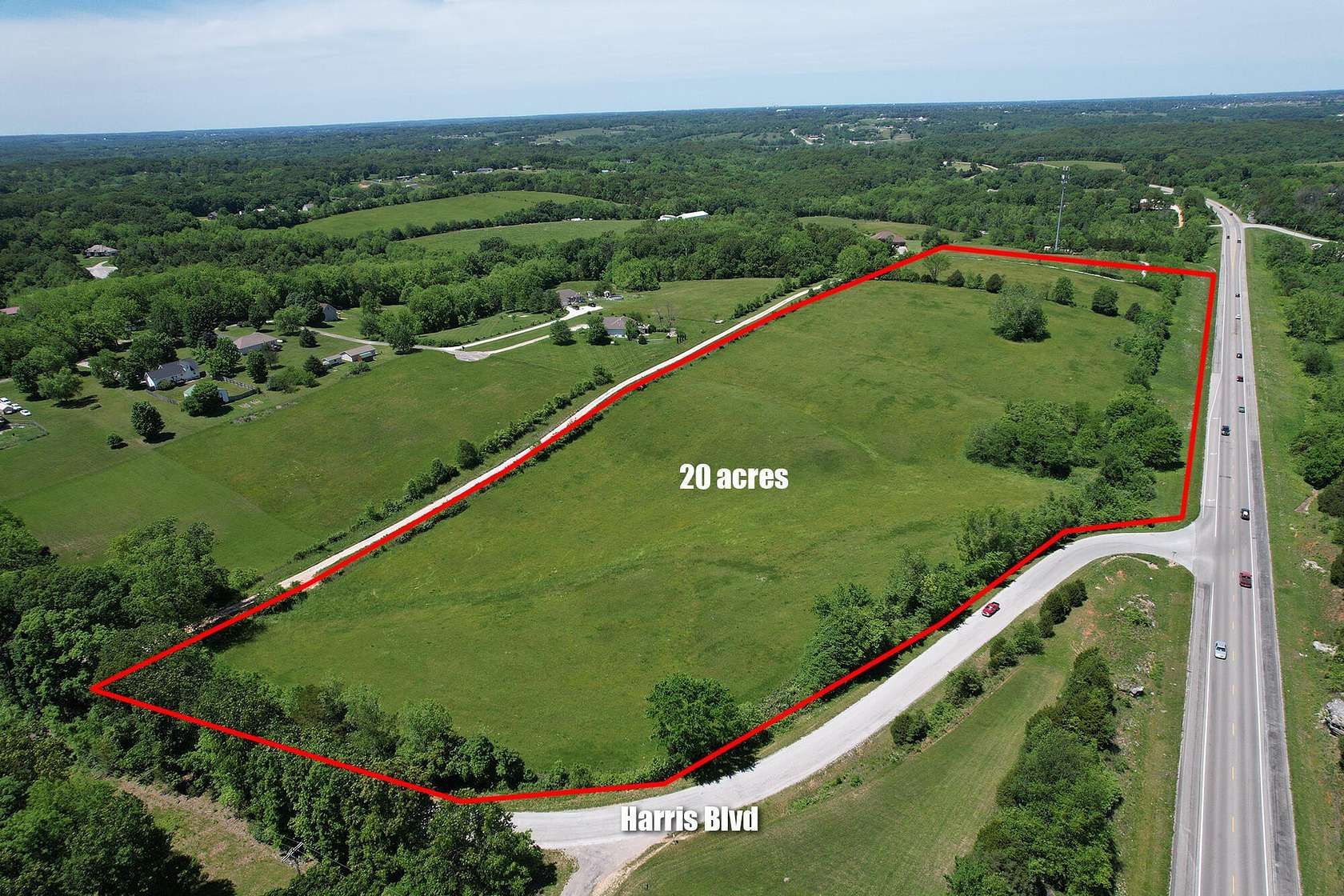 20 Acres of Mixed-Use Land for Sale in Ozark, Missouri