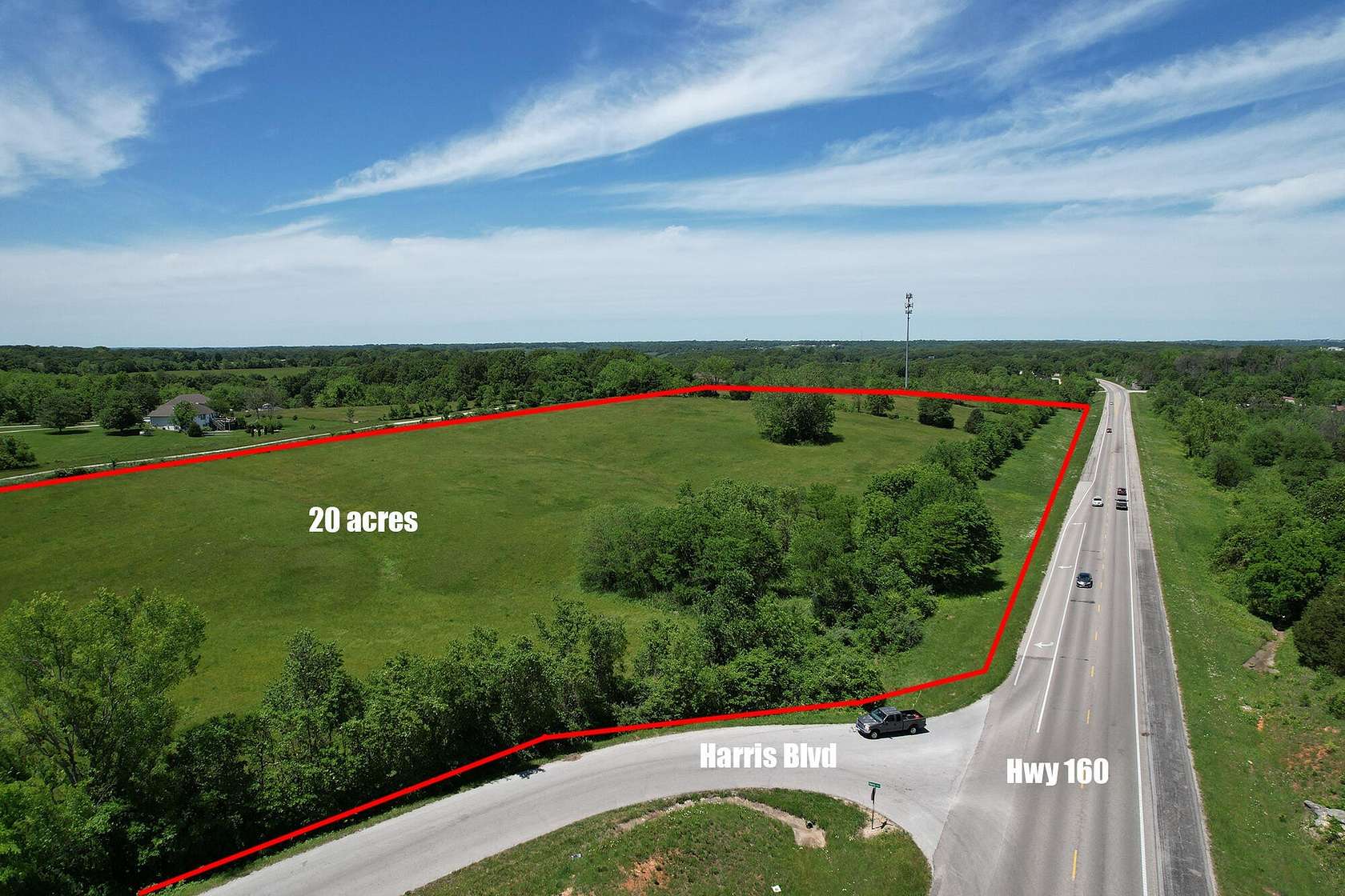37 Acres of Mixed-Use Land for Sale in Ozark, Missouri