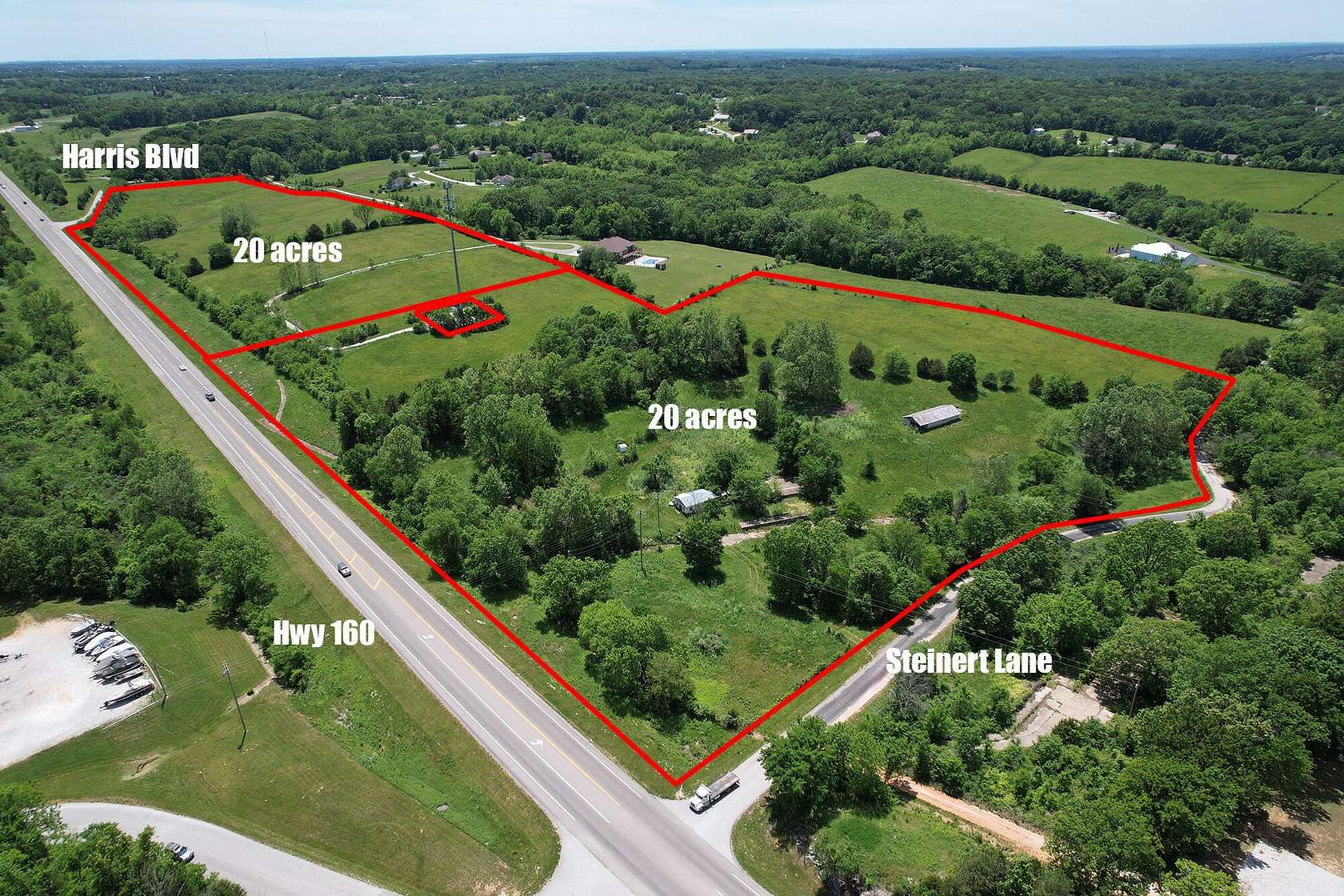 37 Acres of Mixed-Use Land for Sale in Ozark, Missouri