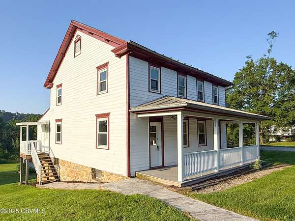 15 Acres of Land with Home for Sale in Mount Pleasant Mills, Pennsylvania