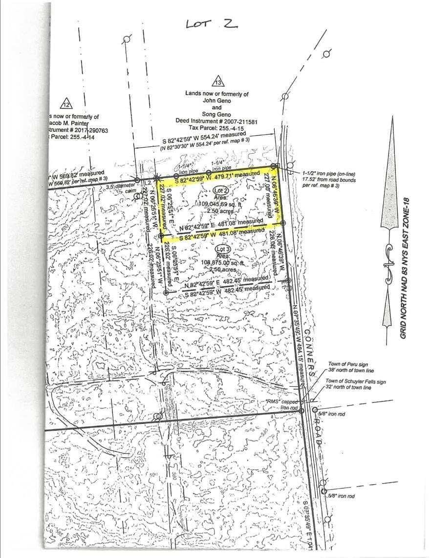 2.5 Acres of Residential Land for Sale in Peru, New York