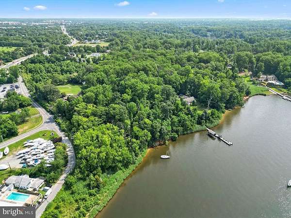 1.57 Acres of Land with Home for Sale in Edgewater, Maryland