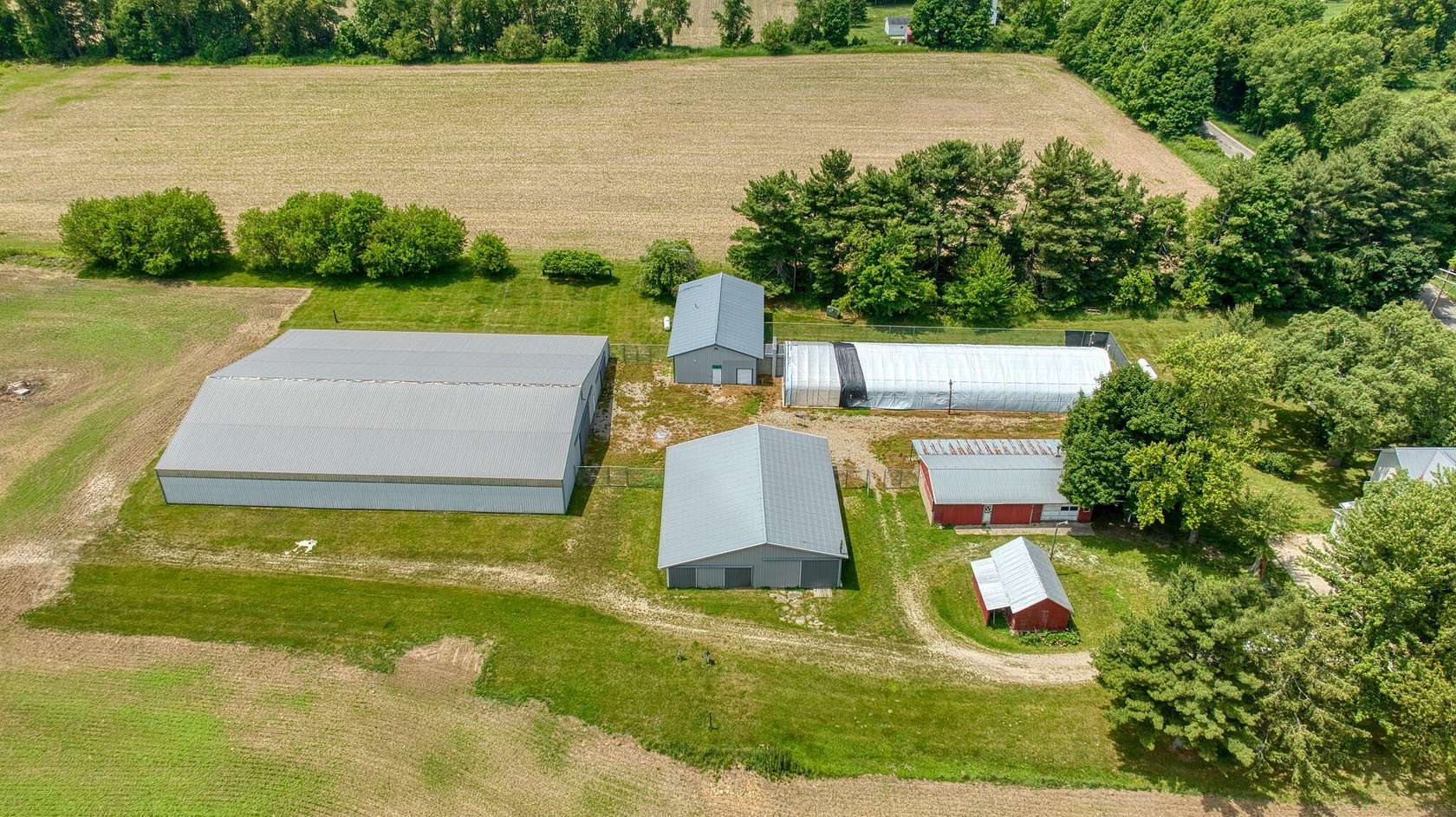 15.8 Acres of Land with Home for Sale in Hanover, Michigan