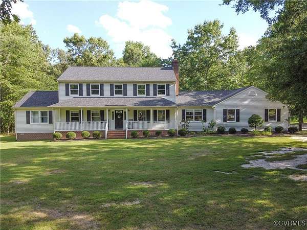 6 Acres of Residential Land with Home for Sale in Prince George, Virginia