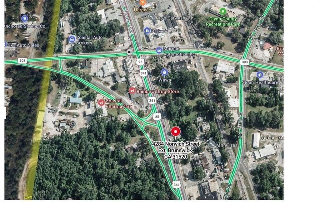 0.35 Acres of Commercial Land for Sale in Brunswick, Georgia