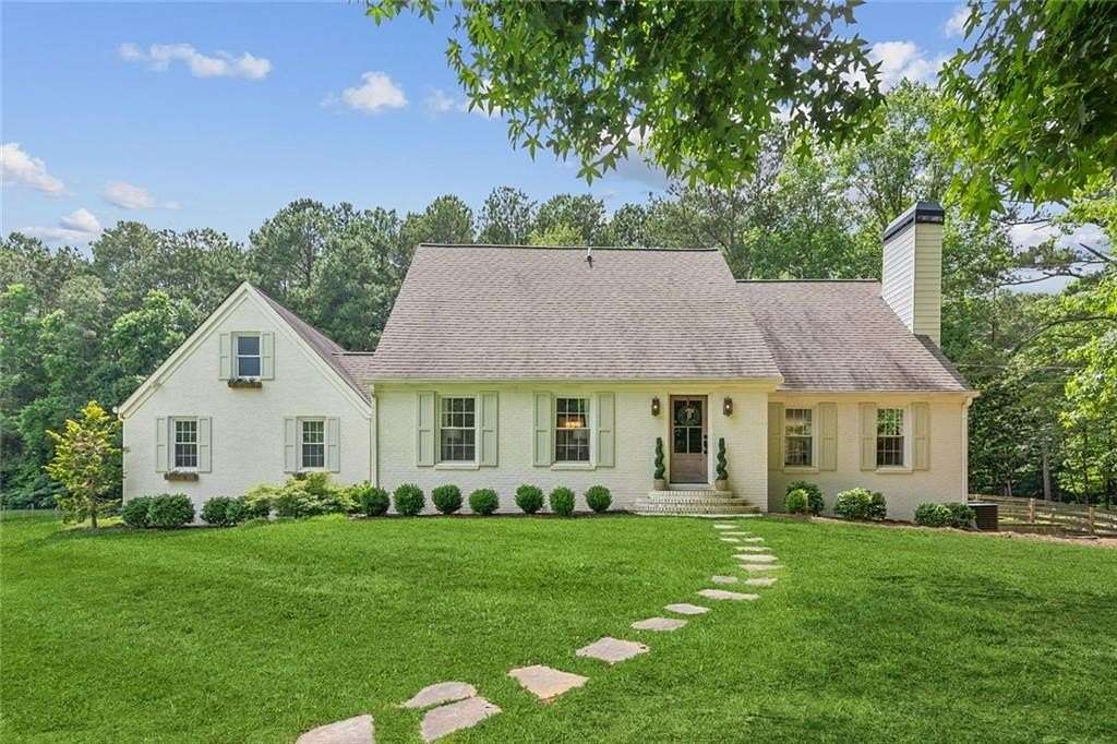 5.47 Acres of Land with Home for Sale in Cumming, Georgia